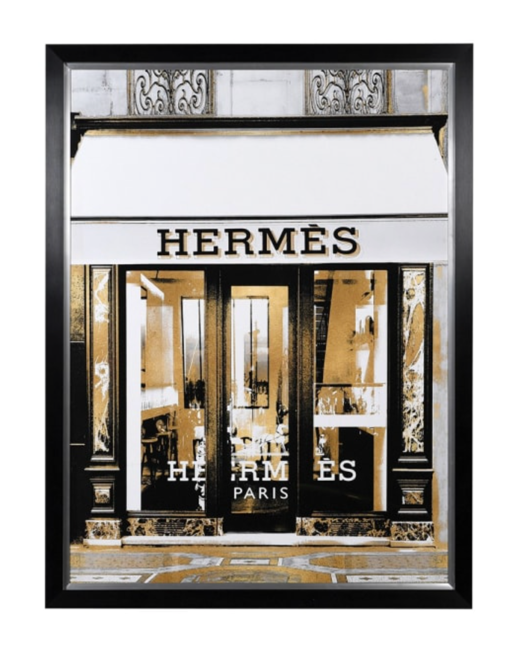 Opulent Parisian Boutique Wall Art