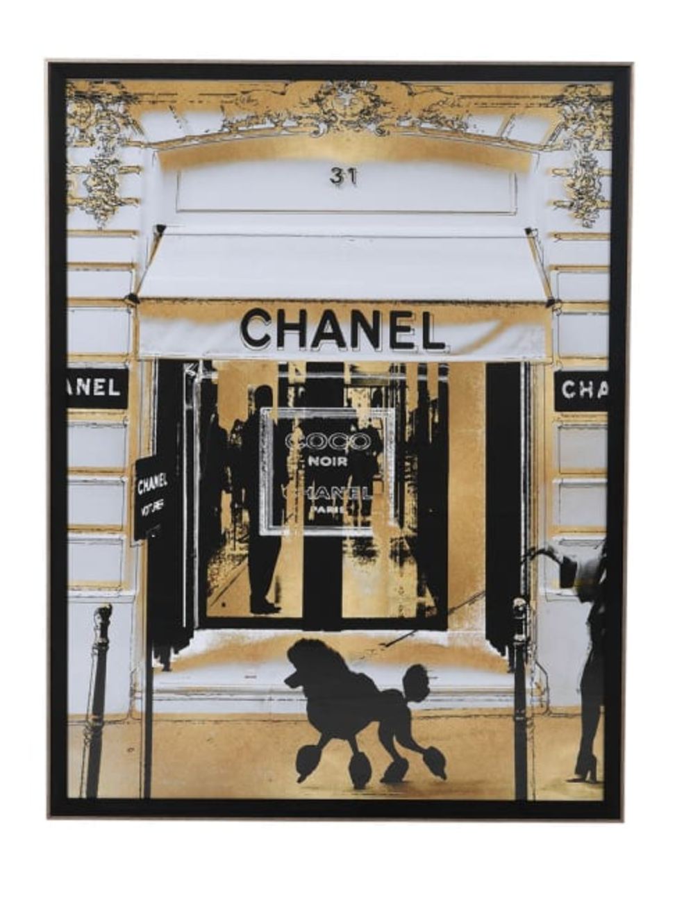 Parisian Elegance Framed Artwork